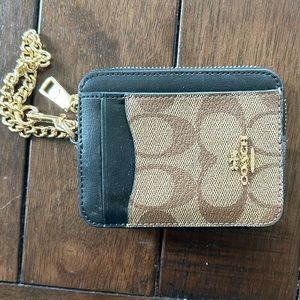 Coach Zip Card Case